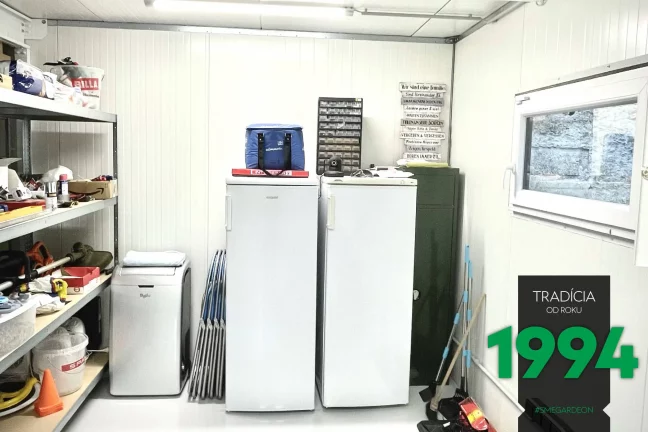 Lednice v montované stavbě GARDEON