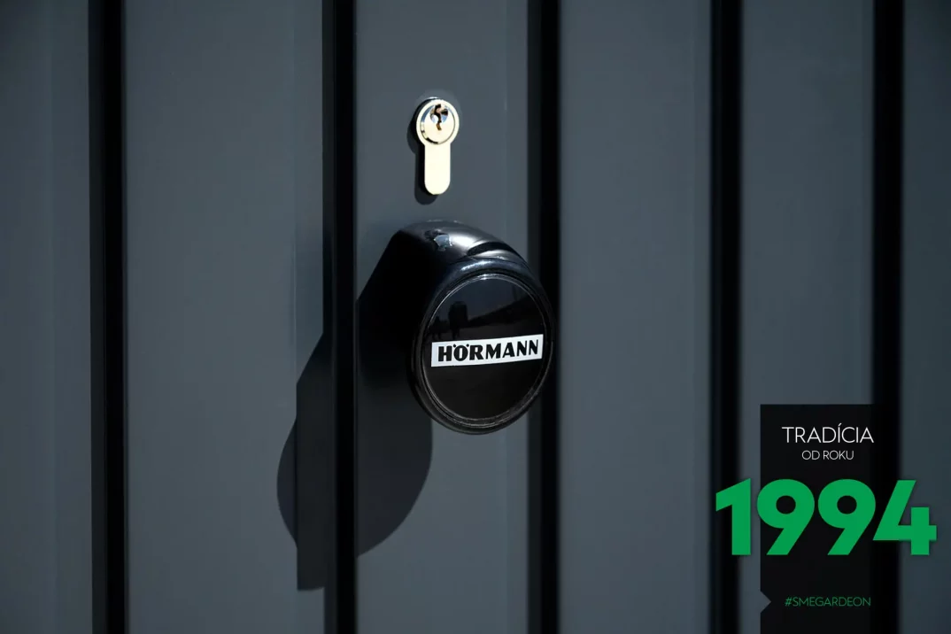 Detail na klíč od brány Hörmann