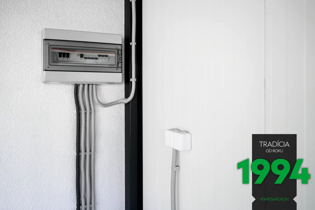 Detail na elektřinu v domku