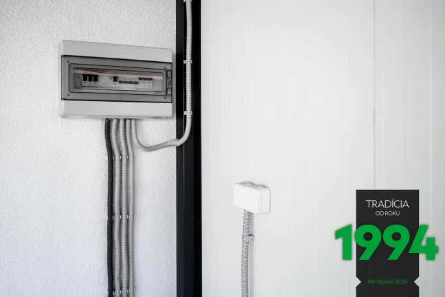 Detail na elektřinu v domku