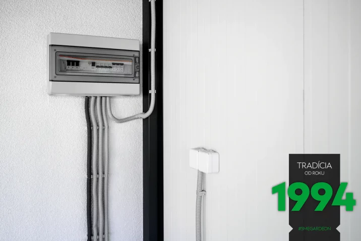 Detail na elektřinu v domku