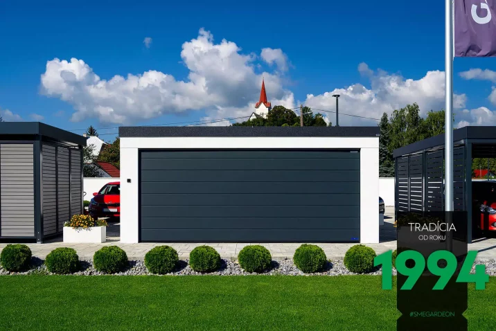 Dvojgaráž v showroome