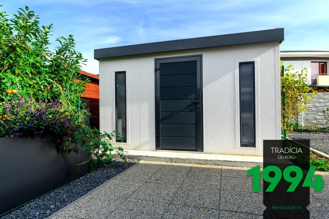 Záhradní domek se dvěma světlíky