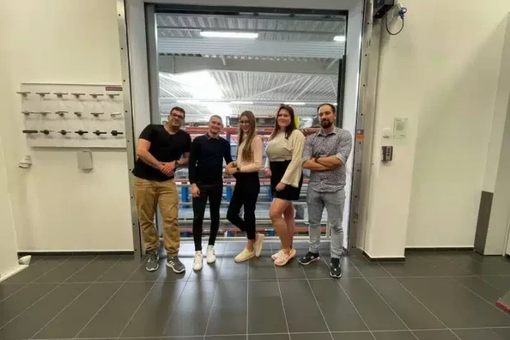 Náš tým na školení Hörmann v Senci