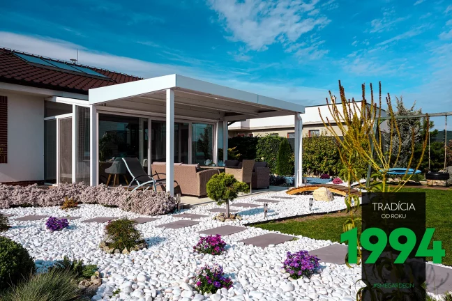 Posezení na záhrade