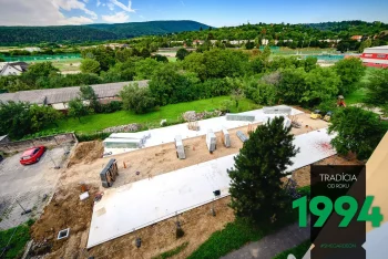 Příprava na montáž řadoví garáže