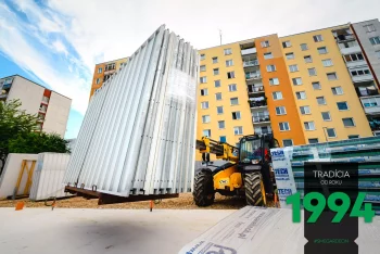 Potřebné komponenty stavby na montáž