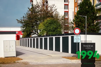 Označené řadové garáže