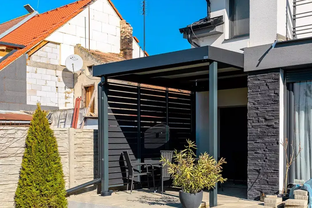 Pergola s výplněma