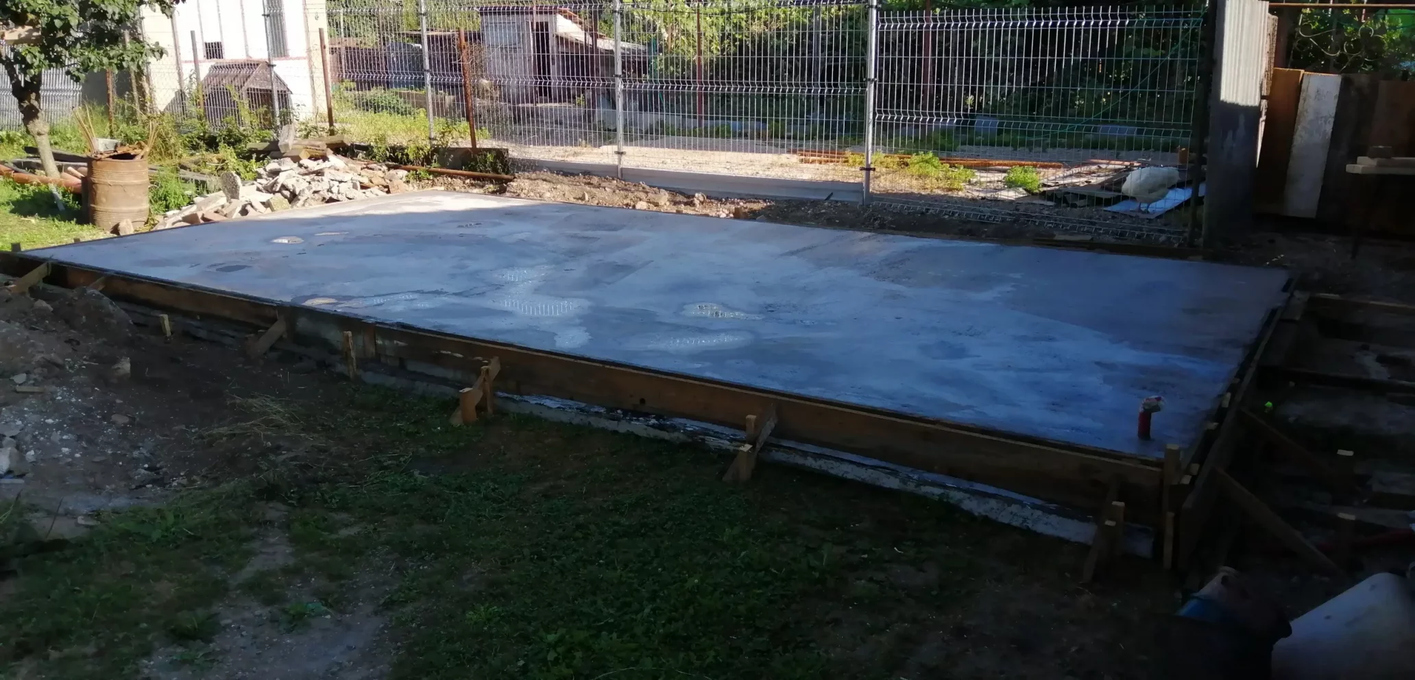 Podklad pod záhradní domek