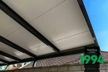 Detail na izolovaný strop