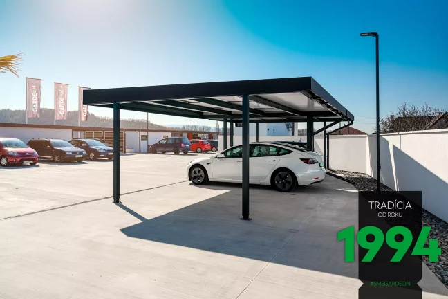 Přístřešky GARDEON v showroomu