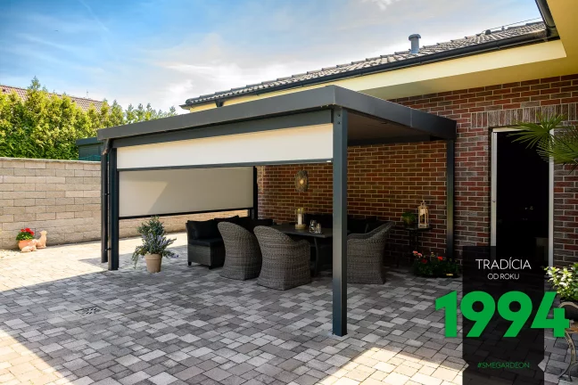 Posezení pod pergolou