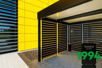 Pergola s výplněmi