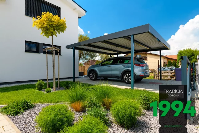 Přístřešek GARDEON na 4 sloupech