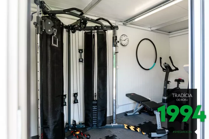 Posilovna v domečku