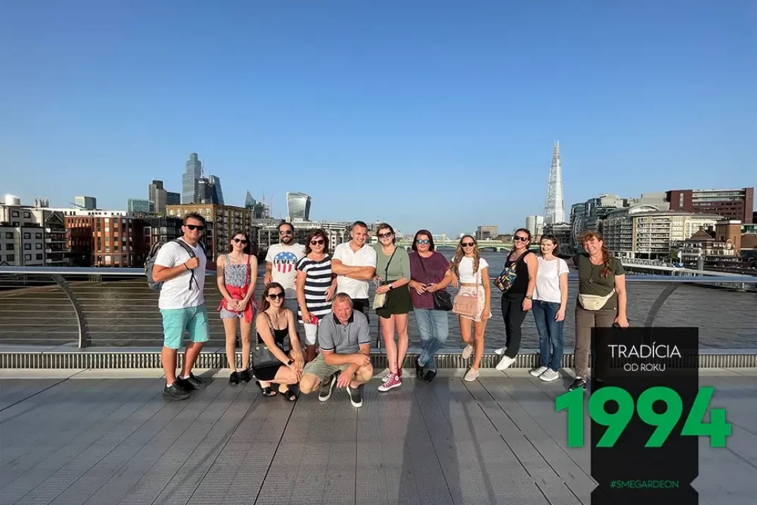 Zaměstnanci v Londýne