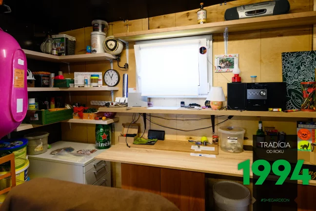 Dílna v garáži