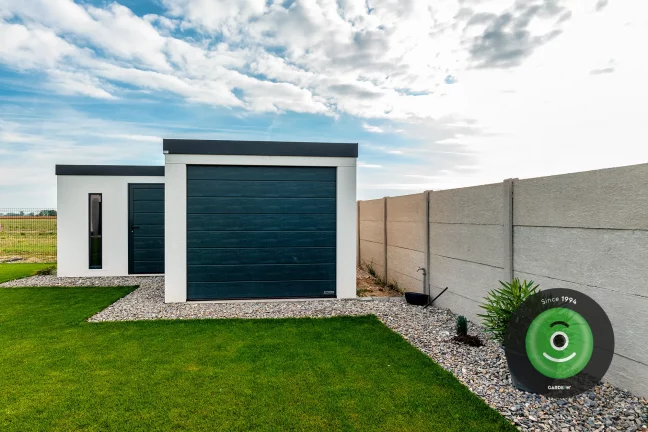 Atypická L-ková garáž