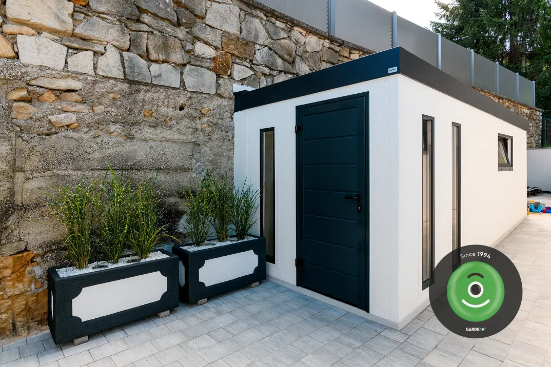 Záhradní domek v antracite