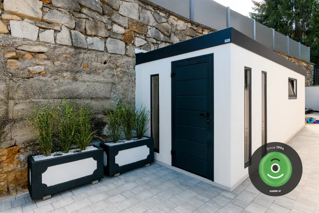 Záhradní domek v antracite