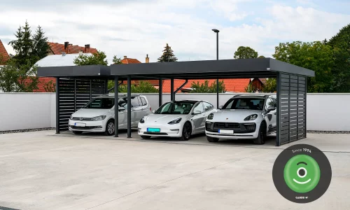 prístrešky pre 2 a pre 1 auto GARDEON