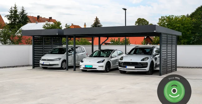 prístrešky pre 2 a pre 1 auto GARDEON