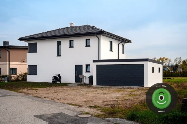 Dvojgaráž GARDEON s příslušenstvím značky Hörmann