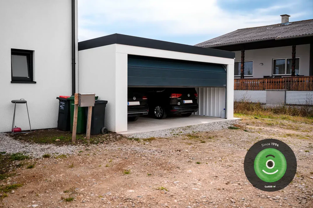 Dvojgaráž GARDEON s příslušenstvím značky Hörmann