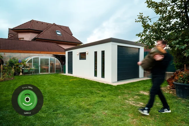 Garáž GARDEON s příslušenstvím značky Hörmann