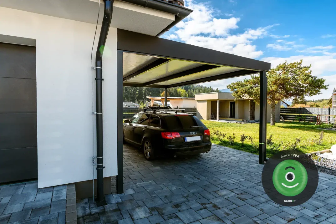 Ocelový přístřešek