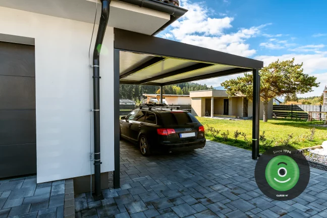 Ocelový přístřešek