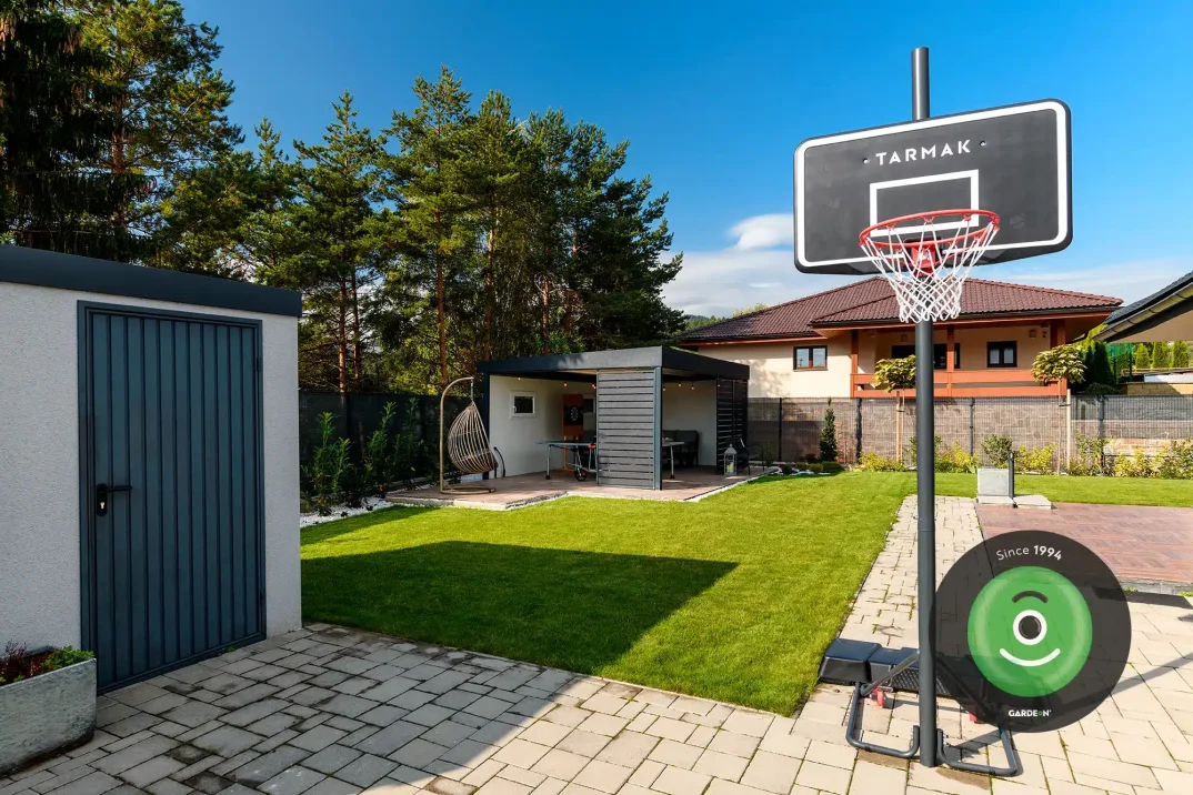 Zahradní domek s přístřeškem GARDEON