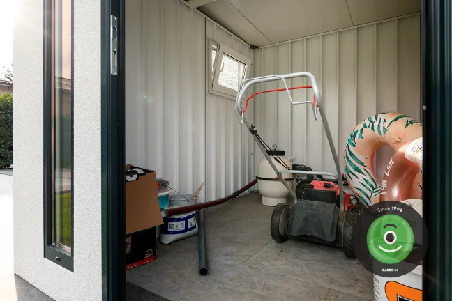 GARDEON domeček s přístřeškem na straně