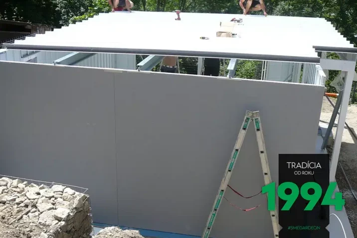 Střecha na víkendovej chatke