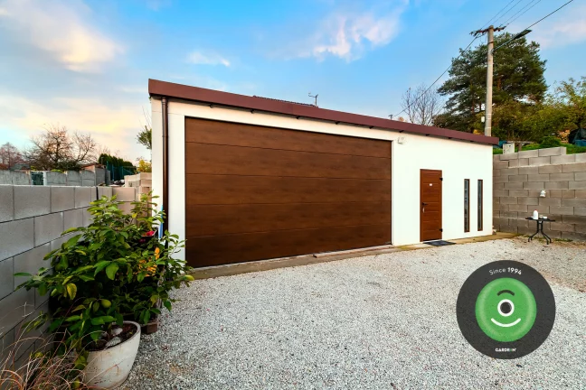 Dvojgaráž GARDEON s příslušenstvím značky Hörmann