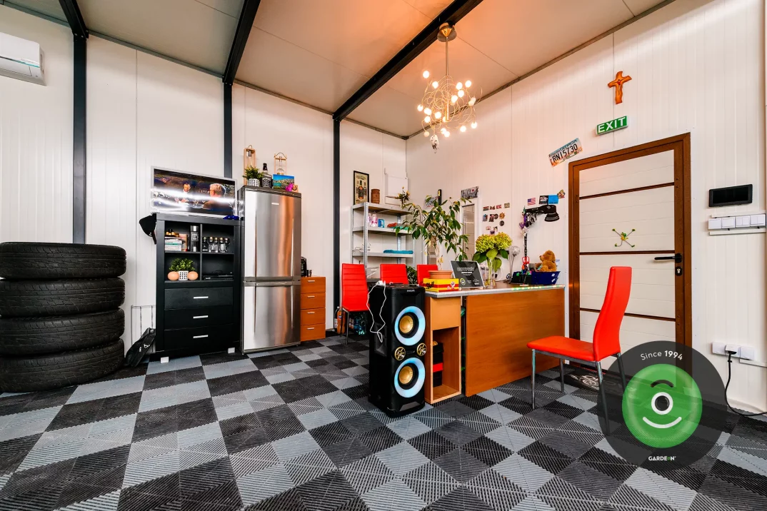 Dvojgaráž GARDEON s příslušenstvím