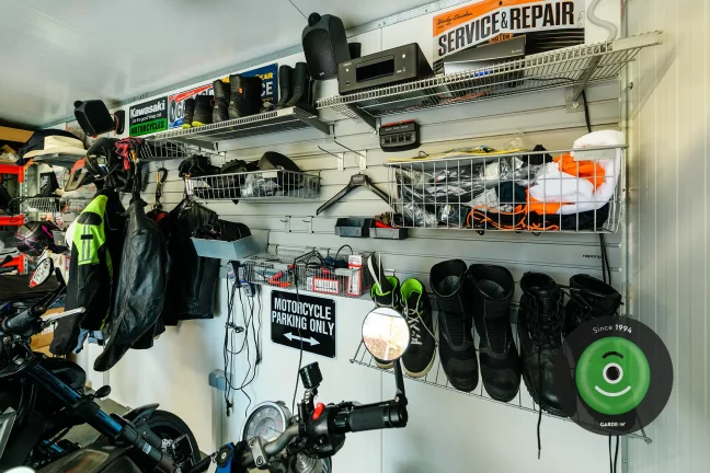 GARDEON montovaná garáž, domeček s přístřeškem