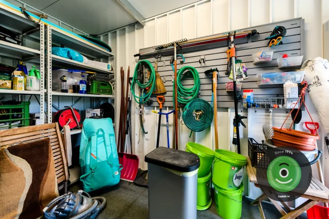 GARDEON montovaná garáž, domeček s přístřeškem