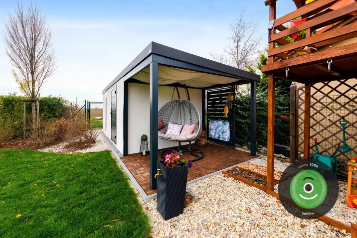 GARDEON domeček s přístřeškem