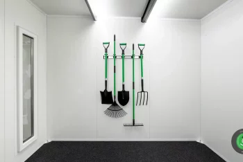 Celoizolovaný zahradní domek GARDEON závesní system