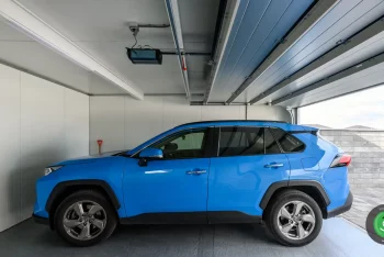 GARDEON garáž pro dvě auta s doplňky antracit 5