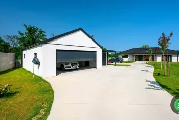 GARDEON dvojgaráž, zahradní domek a přístřešek antracit 1