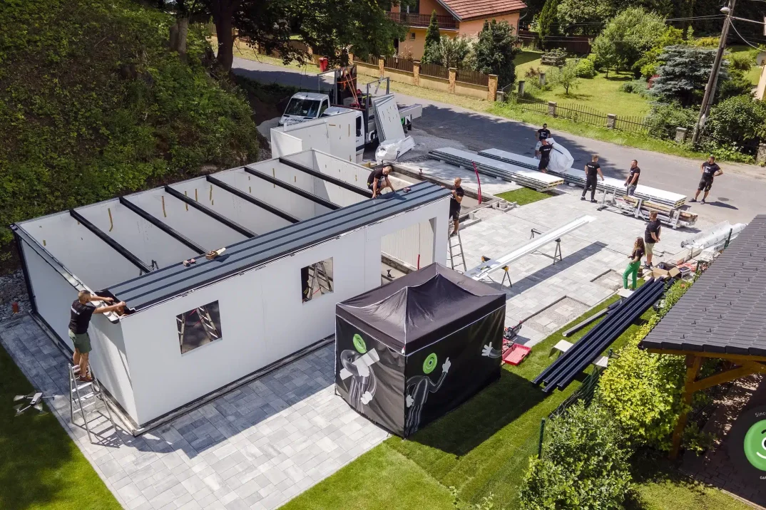 První garáž pro Garáž TV shora