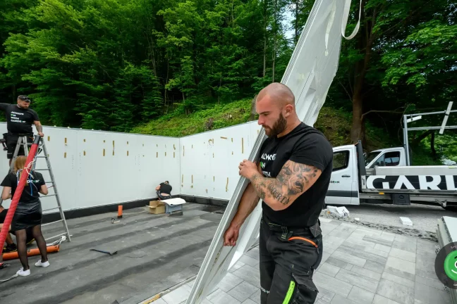 Stěny garáže pro Garáž TV