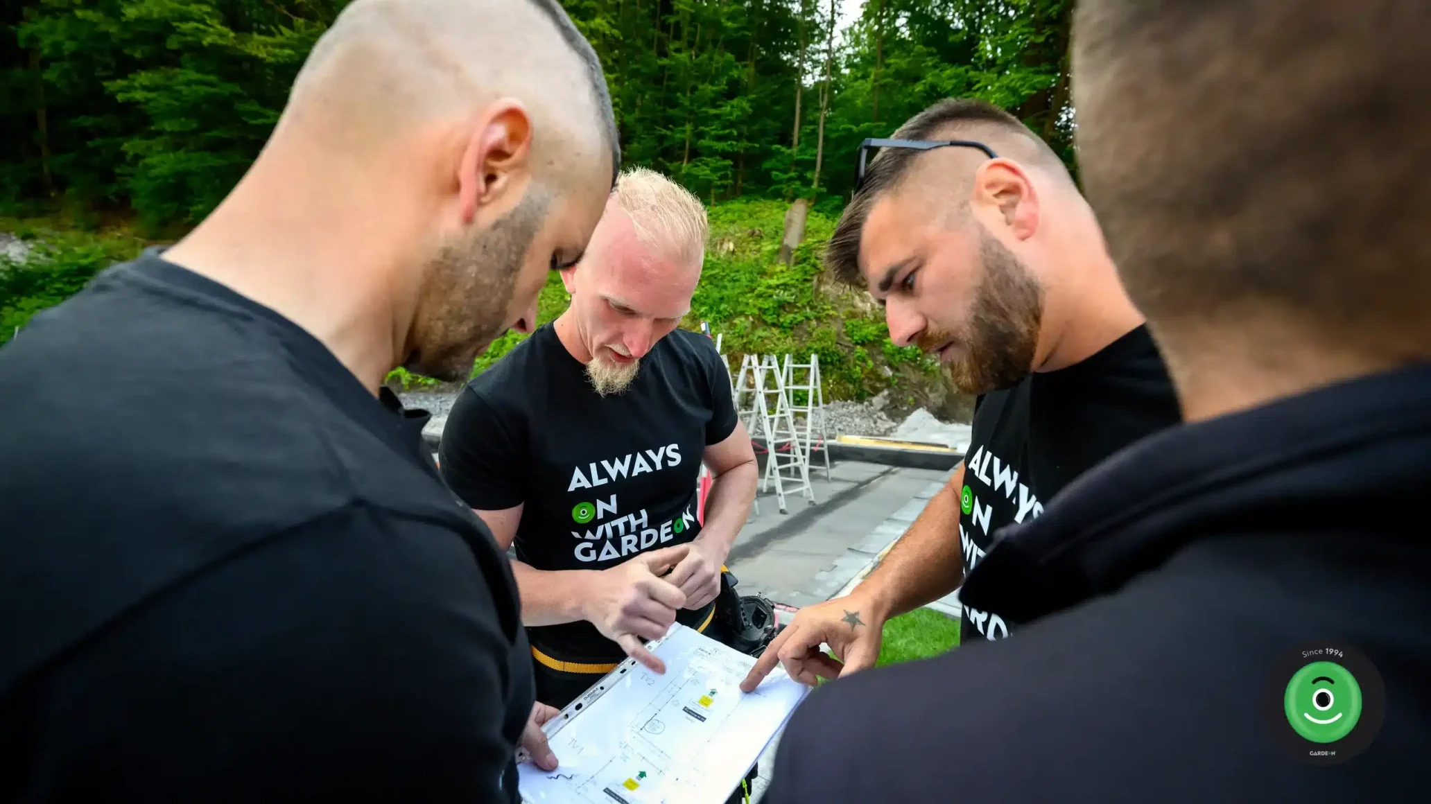 Plánování stavby pro Garáž TV