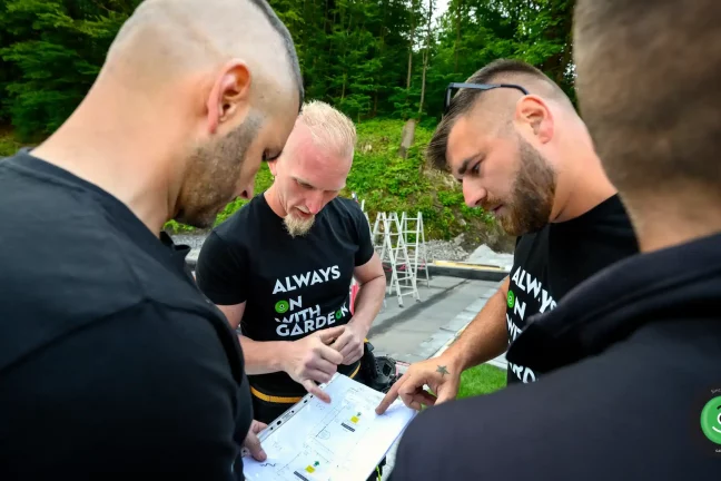 Plánování stavby pro Garáž TV