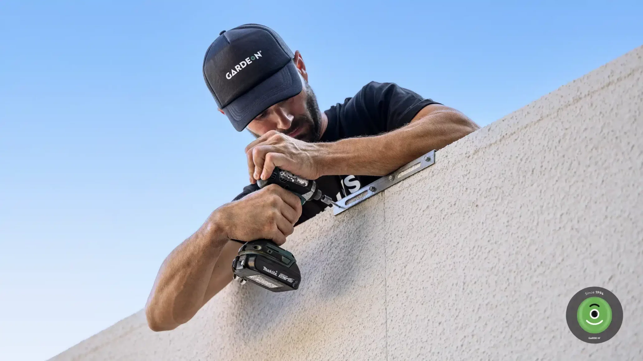 Připevňování stěn stavby GARDEON