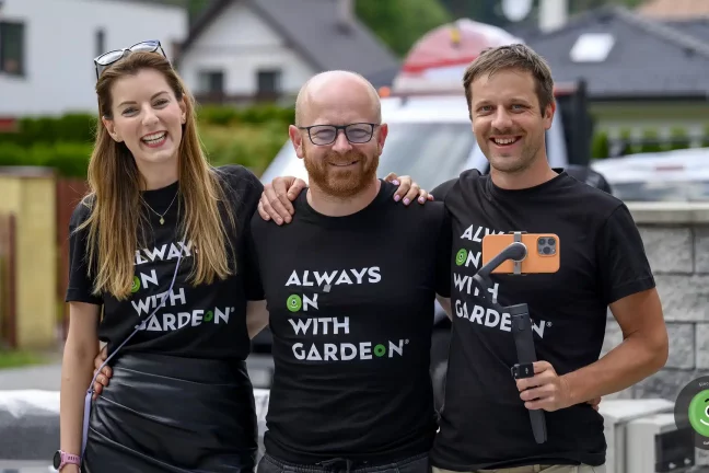 Marketingové oddělení GARDEON a Rasťo Chvála - Garáž TV