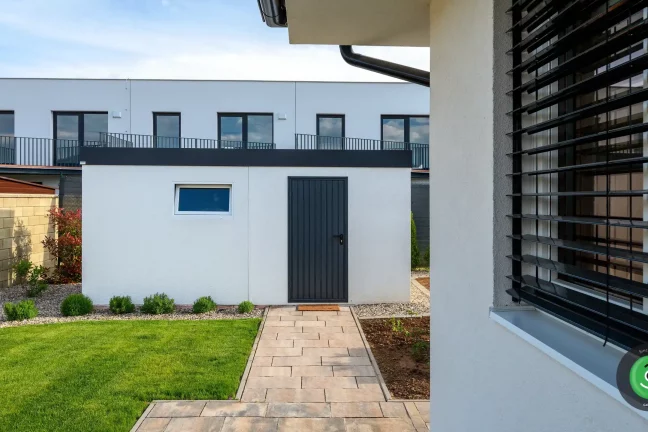 GARDEON zahradní dočmek s pultovou střechou antracit